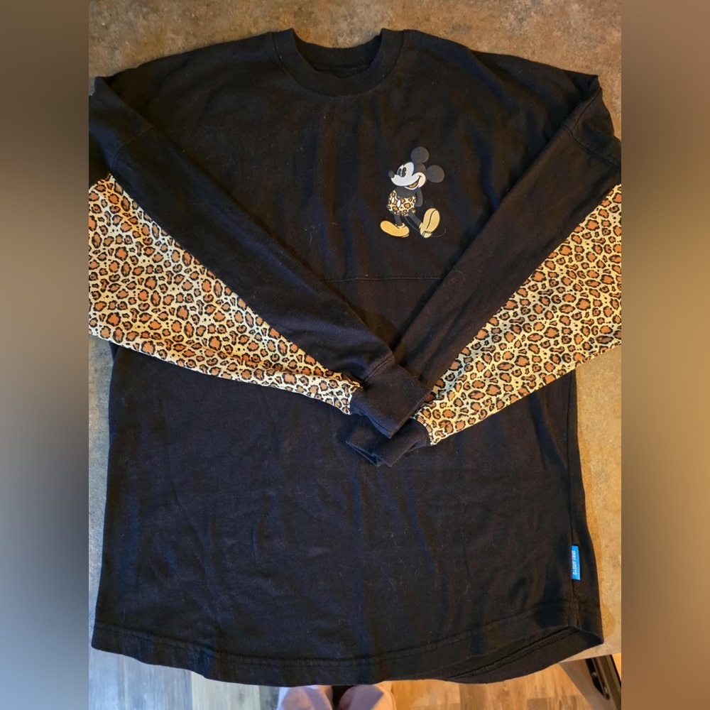 Disney Parks Disneyland Resort Spirit Jersey Leopard Print